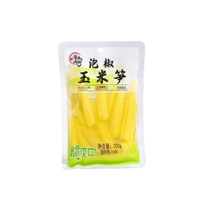 蜀味标榜泡椒玉米笋200g新鲜腌制/榨菜/泡菜