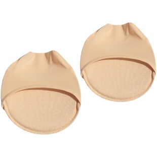 4双前脚掌垫袜女夏季冰丝加厚柔软垫超浅口半包鞋隐形半截短袜子