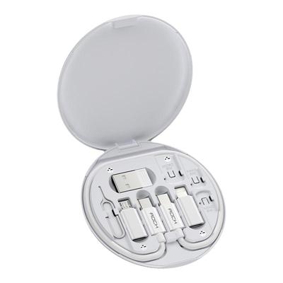 Rock多功能充电线60W快充数据线