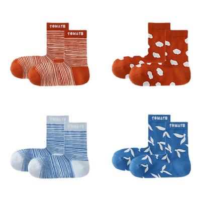 ubras旗下透气抗菌设计款中筒袜