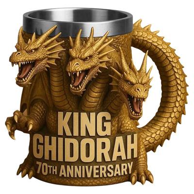 哥斯拉咖啡杯水杯生日礼物