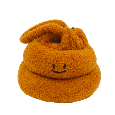 OULAILI创意搞怪便便毛绒手提包