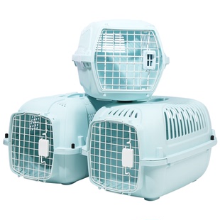 MPETS猫咪航空箱外出便携笼车载笼手提猫笼子太空托运箱专用猫包