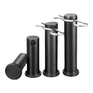 GB882黑销轴平头带孔销定位销圆柱销Q235钢￠4￠5-￠30带孔B型销