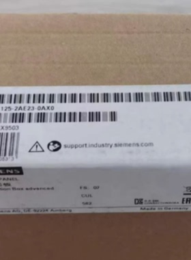 议价6AV2125-2AE23-0AX0西门子移动面板接线盒6AV21252AE230AX0现