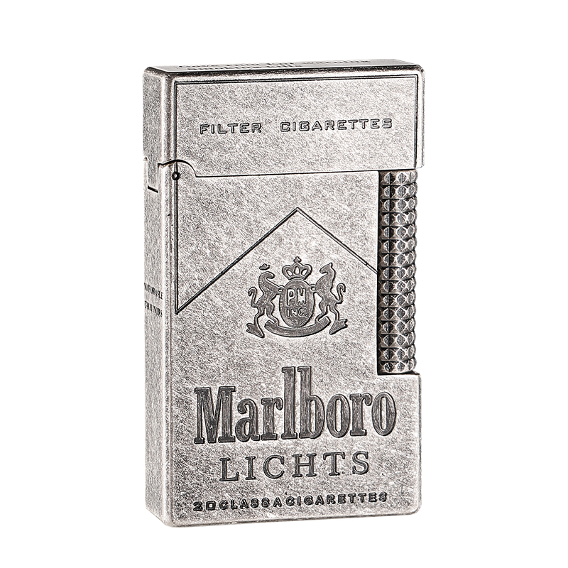 【万宝路】tshomx朗声打火机充气高颜值钢音创意送男友生日礼物