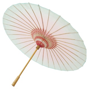 中典油纸伞青粉渐变非遗古风汉服伞传统手工防雨防晒复古晴雨两用