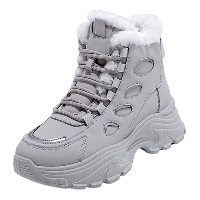 雪地靴女冬季加绒加厚东北大棉鞋