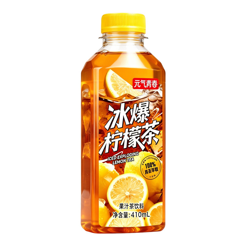 冰爆柠檬茶410ml瓶装整箱批特价