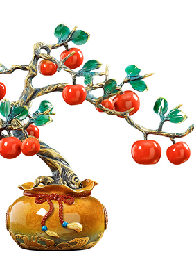 全铜新中式客厅摆件乔迁礼品