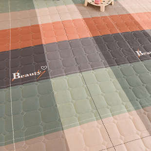 全棉加厚床罩床裙式 单件纯棉夹棉床围裙罩花边公主床笠套135x200