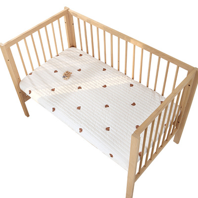 cwtchbb婴儿床笠韩式绗缝纯棉A类