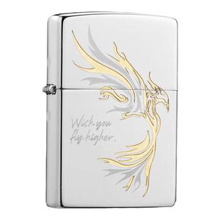 ZIPPO之宝正品煤油防风打火机 飞鸿镜面 芝宝打火机 男友送礼收藏