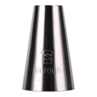 三能圆形裱花嘴 写字马卡龙泡芙溶豆挤花嘴SN7065 7066 7067 7068