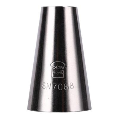 三能圆形裱花嘴 写字马卡龙泡芙溶豆挤花嘴SN7065 7066 7067 7068