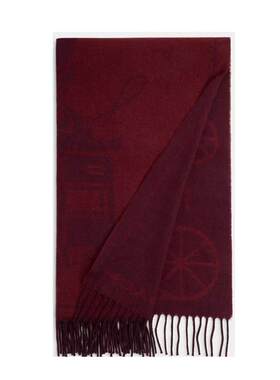 【送礼精选】COACH蔻驰Scarf老花女保暖羊毛围巾围脖披肩丝巾