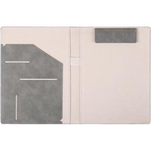 A5合同本展业夹皮质房产经理夹定制logo资料夹保险4S谈单夹签约本A4商务多功能销售签单夹文件夹企业办公板夹