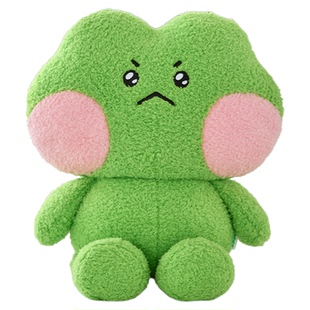 LINE FRIENDS蛙里奥lenini CHEER-UP毛绒玩偶抱枕娃娃可爱女礼物
