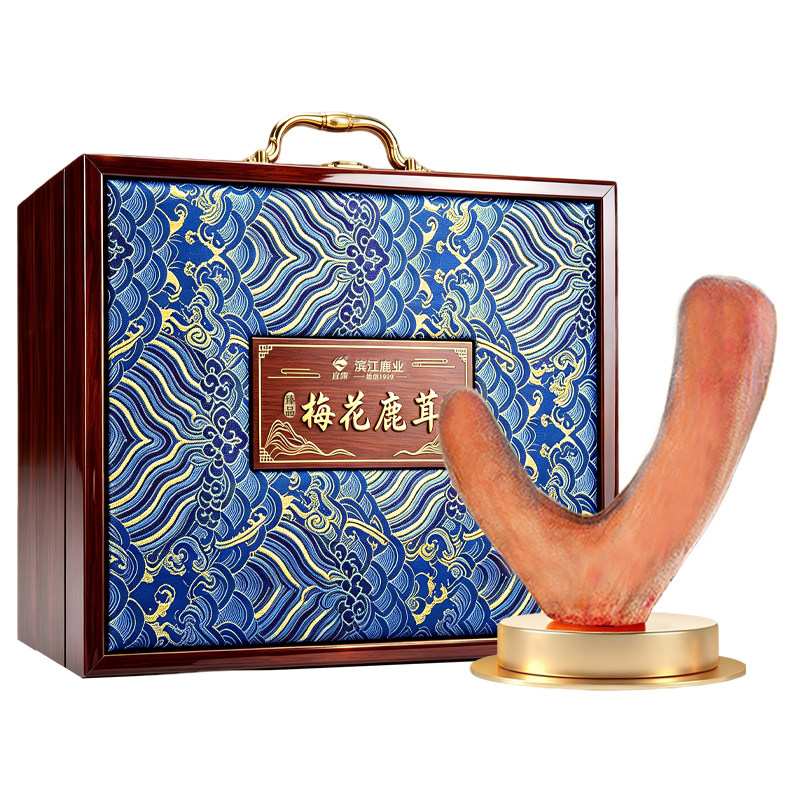 宜露【高品质认证】梅花鲜鹿茸