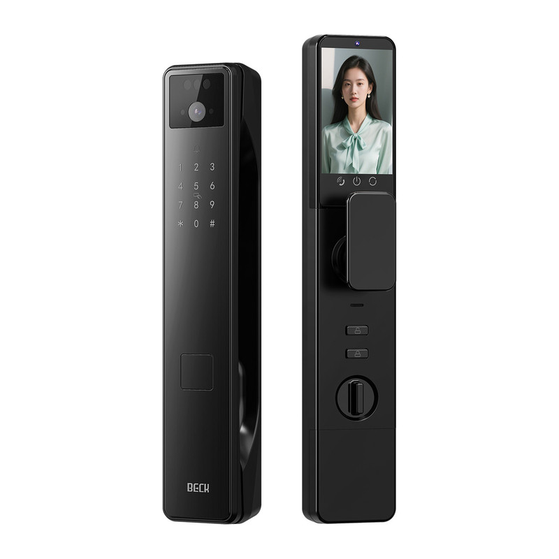 Beck博克智能门锁指纹密码锁家用防盗入户门电子门锁V9(双静脉款)