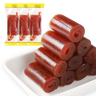 明旺山里红果丹皮2500g山楂条山楂卷散装蜜饯果糕小时候老式零食