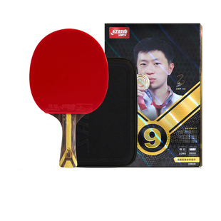 红双喜乒乓球拍9星专业级单拍狂飚龙马龙7星8星10星比赛专用H9002