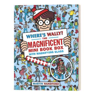 英文原版 Where's Wally? The Magnificent Mini Book Box 沃利在哪里 华丽迷你套装 英文版 进口英语原版书籍