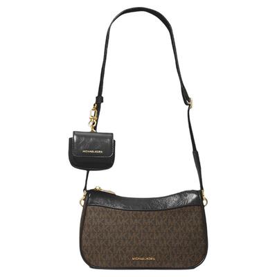 MKJetSet中号老花斜挎包