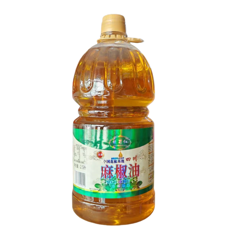 缘蜀红麻椒油2.5L桶装商用