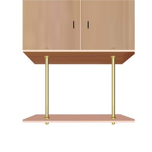 层板吊杆支撑杆悬空支架吊板吊柜吊架吊层板架置物架隔板五金挂杆