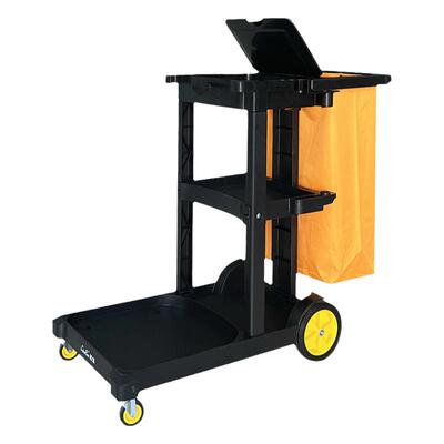 超宝白云清洁车保洁车多功能手推车酒店布草卫生车客房专用工具车