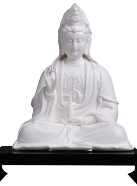 戴玉堂陶瓷全堂佛家用供奉摆件