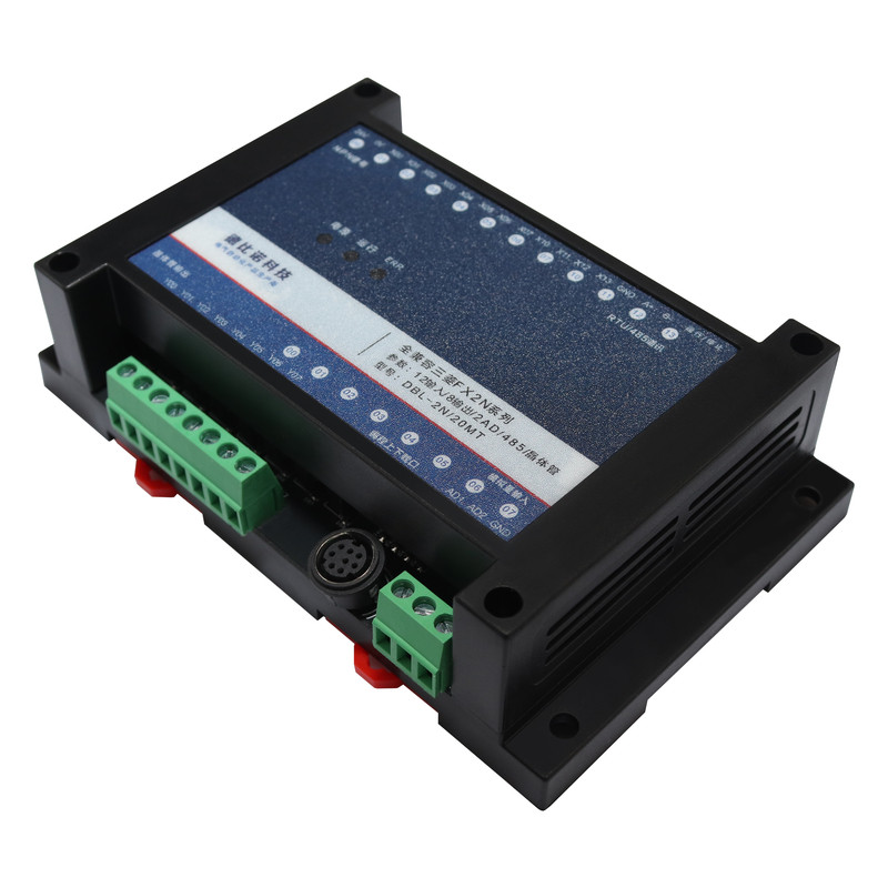 FX2N-14MRH+2AD 国产PLC工控板可编程控制器2路模拟量在线下载