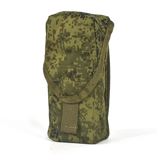 伊万战术复刻俄军迷EMR小绿人6SH117配套AK单联双层收纳包7.62MM