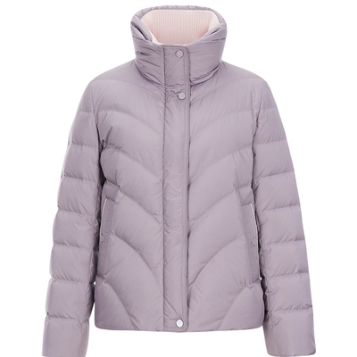 CADIDL卡迪黛尔【商场同款】轻薄立领鹅绒羽绒服女2025冬季新款