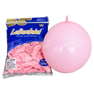 马卡龙尾巴气球6寸10寸尾巴球元旦新年氛围装饰爱心气球造型布置