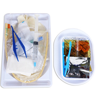 可孚一次性无菌使用乳胶导尿包 男女用留置导尿管引流袋尿袋硅胶