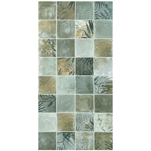 远晶 400x400x800摩洛哥花砖格子瓷砖复古田园风厨卫墙砖阳台地砖