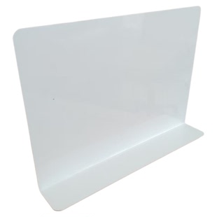 1.8MM挡板白色隔板万能黑色硬塑料板PVC桌面防掉围栏缝隙遮挡遮丑