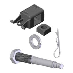 yakima隐藏式拖车钩方口紧固器尾拖钩球头臂防松动抖汽车改装配件