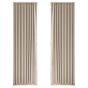 窗帘卧室遮光高级防晒法式提花雪尼尔2025新款不透光浙江绍兴柯桥