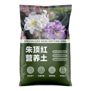 朱顶红专用土阿弗雷鬼魅花孔雀种球土家用透气植物花通用形营养土