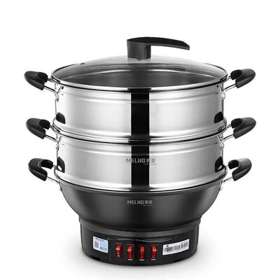 美菱电炒锅一体式爆炒菜蒸煮电锅