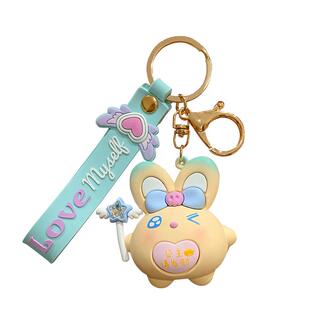 2026年新款麻吉兔兔钥匙扣女生书包挂件公仔小饰品可爱钥匙链女款