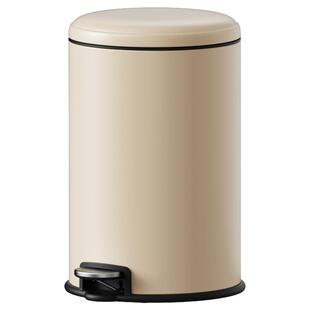 EKO垃圾桶不锈钢家用高档北欧创意客厅厨房厕所卫生间脚踏式带盖