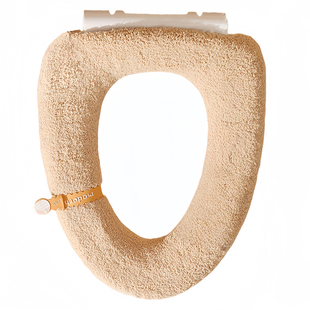 超厚加大好品质马桶垫半边绒马桶圈套保暖坐便垫方形葫芦形V型U型