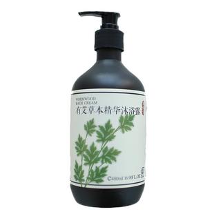 正安国货铺装艾叶草本精华沐浴露艾草植物身体