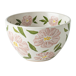 芦苇〖漂亮碗〗复古芝麻釉陶瓷碗新款个人专用饭碗加厚甜品碗粥碗