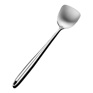 长柄316不锈钢锅铲家用食品级厨师专用炒勺炒菜勺厨房炒菜的铲子