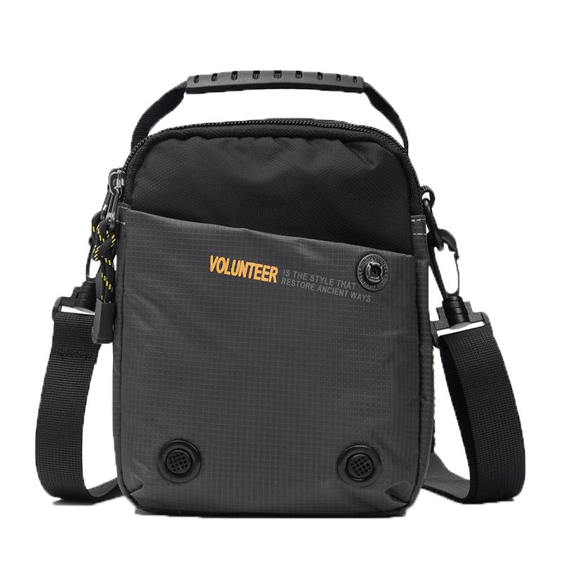 小斜挎包男单肩包休闲帆布包男士牛津布手机包多功能男包小包包